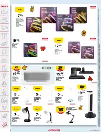 Folheto Continente semana 35 Página 50: Carregador s/ fios 3 em 1 boost €15,99, Extensão torre legrand €19,99