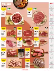 Folheto Continente semana 35 Página 9: Bife da alcatra de novilho angus €18,99, Baby beef de bovino €17,99
