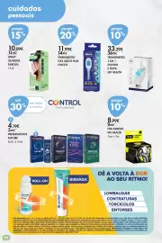 Folheto Pingo Doce | Bem Estar Página 22: Control preservativos nature €4,19, Termómetro flex night plus chicco €11,99