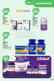 Folheto Pingo Doce | Bem Estar Página 29: DormiNatur melatonina forte €14,29, Stresscalm sono €11,19