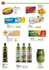 Catálogo Hiper Usera Página 16: Coosur aceite de oliva virgen extra €5,49, Consorcio bonito del norte €2,48