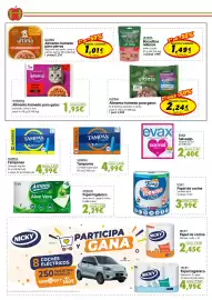 Catálogo Hiper Usera Página 22: Ultima alimento húmedo para gatos €2,24, Foxy papel de cocina €3,99