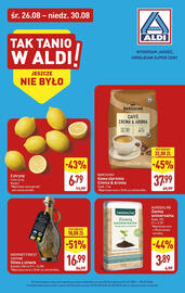 ALDI gazetka Strona 2: Ziemia uniwersalna Gardenline €3,89, Kawa ziarnista Barissimo Crema & Aroma €37,99