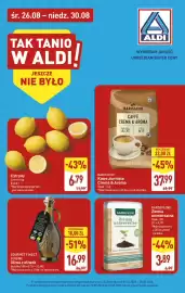 ALDI gazetka Strona 2: Ziemia uniwersalna Gardenline €3,89, Kawa ziarnista Barissimo Crema & Aroma €37,99