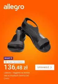 Allegro gazetka tydzień 35 Strona 2: Klapki Crocs Serena €136,48