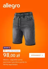 Allegro gazetka tydzień 35 Strona 3: Szorty jeansowe z gumką w pasie €98,00