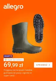Allegro gazetka tydzień 35 Strona 4: Gumowce do pracy i ogrodu Dunlop €69,99