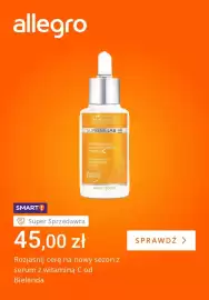 Allegro gazetka tydzień 35 Strona 4: Rozjaśniające serum z witaminą C Bielenda Professional Supremelab Energy Boost €45,00