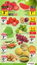 Intermarche gazetka tydzień 35 Strona 13: Arbuz €1,99, Pomidory malinowe polskie €3,99
