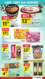 Intermarche gazetka tydzień 35 Strona 25: Lody Haribo Push Up Algida 4-pak €17,99, Lody Manhattan €11,99