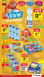 Intermarche gazetka tydzień 35 Strona 29: Wafle Wafers kakaowe O La La! €0,79, Ciastka Delektynki malinowe O La La! €3,49