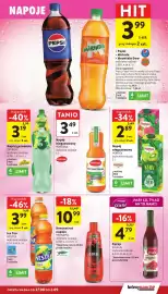 Intermarche gazetka tydzień 35 Strona 33: Koncentrat napoju Herbapol Cola €10,99, Napój gazowany Pepsi €3,99