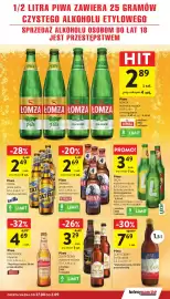 Intermarche gazetka tydzień 35 Strona 35: Piwo Harnaś €2,69, Piwo Łomża Pils €2,89
