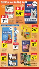 Intermarche gazetka tydzień 35 Strona 36: Karma dla kota Gourmet A la Carte 4-pak €8,99, Przekąska dla psa Brit €8,99
