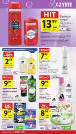 Intermarche gazetka tydzień 35 Strona 38: Żel pod prysznic Kozie mleko Ziaja €7,99, Dezodorant spray Adidas Control €9,99