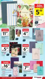 Intermarche gazetka tydzień 35 Strona 41: Zeszyt A5 w kratkę 60 kartek Academy Interdruk €7,99