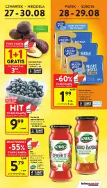 Intermarche gazetka tydzień 35 Strona 5: Sos słodko-kwaśny Łowicz €5,79, Masło ekstra Z Mlecznej Drogi €1,99
