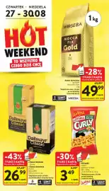Intermarche gazetka tydzień 35 Strona 6: Kawa ziarnista Woseba Mocca Fix Gold €49,99, Kawa mielona Dallmayr Classic €26,99