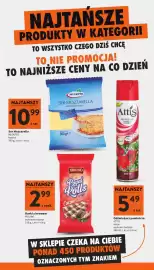 Intermarche gazetka tydzień 35 Strona 9: Ser mozzarella w kostce Mlekpol €10,99, Rurki z kremem Mulino €2,99