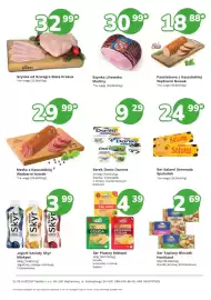 Limonka gazetka Strona 2: Ser żółty w plastrach Salami Mlekpol €4,39, Ser topiony bloczek Gouda Hochland €2,69