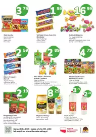 Limonka gazetka Strona 3: Baton Knoppers Dark €2,59, Mus 100% z owoców Kubuś Jabłko €2,89