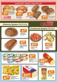 Społem Częstochowa gazetka Strona 2: Bułki grillowe Społem €1,90, Bułki wiejskie Społem €1,85