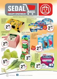 Sedal gazetka Strona 1: Lody Top Milker €2,49, Deser Mleczny Belriso €2,79