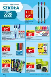 Auchan gazetka tydzień 35 Strona 10: Długopisy w gwiazdki €5,99, Zakreślacz Highlighter €8,99