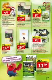 Auchan gazetka tydzień 35 Strona 21: Nasiona na kiełki €1,59, Kora Sosnowa €19,99