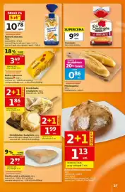 Auchan gazetka tydzień 35 Strona 27: Bułka wyborowa €3,49, Bułeczki mleczne €10,78