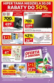 Auchan gazetka tydzień 35 Strona 3: Smart LED TV 55" Philips 55PUS7000 €1.099,00