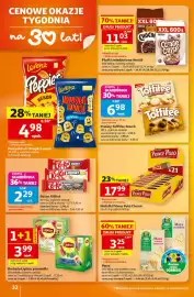Auchan gazetka tydzień 35 Strona 32: Maca PEWNI DOBREGO €3,25, Herbata Lipton, piramidki €3,99