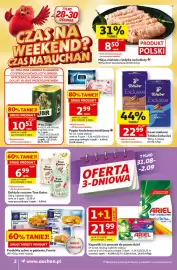 Auchan gazetka | Supermarket Strona 2: Papier toaletowy nawilżany €2,99, Mięso mielone z indyka na kotlety €8,50