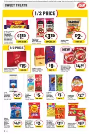 IGA catalogue week 35 Page 19: Haribo Lollies 140‑150g Selected Varieties €2,00
