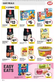 IGA catalogue week 35 Page 29: I&J Raw Prawns Tail Off €12,00, Birds Eye Fish Fingers €5,00
