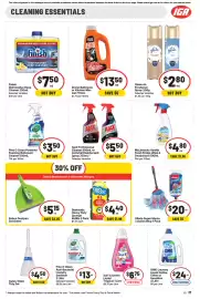 IGA catalogue week 35 Page 38: Drano Bathroom or Kitchen Max Gel 770mL €13,50