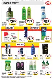 IGA catalogue week 35 Page 44: Natures Organics Fruits Shampoo or Conditioner 500mL Selected Varieties €1,70