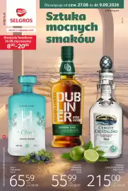 Selgros gazetka | Alkohole Strona 1: Tequila Cenote Crystalino €264,45