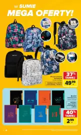 Carrefour gazetka Strona 2: Brulion tematyczny €2,99, Plecak szkolny PETERSON €49,99
