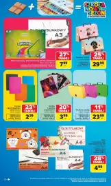 Carrefour gazetka Strona 22: Teczka z gumką z nadrukiem €3,99, Teczka z rączką €29,99