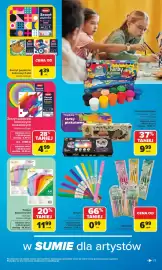 Carrefour gazetka Strona 23: Pędzelki €6,99, Farby Plakatowe €9,99
