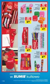 Carrefour gazetka Strona 36: Zestaw ołówków Coca-Cola €5,99, Długopis ściernalny automatyczny z gripem €6,99
