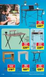 Carrefour gazetka Strona 58: Biurko* GRANDIS €329,00, Biurko Hansen €229,00