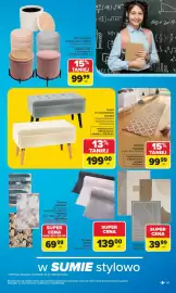 Carrefour gazetka Strona 61: Ława ze schowkiem GLORIA €199,00, Dywan AMBIENT €69,99