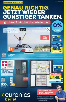 Euronics Berlet (gültig bis 2-09)