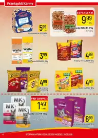Delikatesy Piotruś Pan gazetka tydzień 35 Strona 12: Chrupki Cheetos €4,99, Karma dla kota MK €1,49