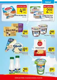 Delikatesy Piotruś Pan gazetka tydzień 35 Strona 7: Serek Camembert, Brie TUREK €6,49, Serek Twój Smak PIĄTNICA €2,99