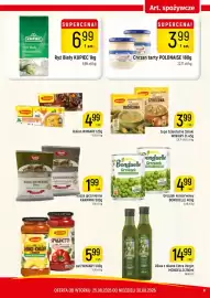 Delikatesy Piotruś Pan gazetka tydzień 35 Strona 9: Chrzan tarty POLONAISE €3,99, Groszek konserwowy BONDUELLE €4,99