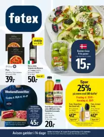 Føtex tilbudsavis Side 1: God Morgen juice eller shot, Øko juice eller Valsølille lemonade €20,00