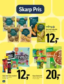 Føtex tilbudsavis Side 2: Toms eller Fazer marked €12,00, Knorr dinner kit €20,00